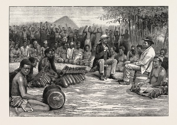 THE PALAVER BETWEEN LEWANIKA AND MR. F.E. LOCHINER, Acting on behalf of the British South Africa