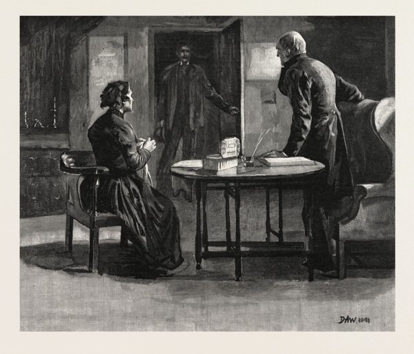 "TESS OF THE D'URBEVILLES" BY THOMAS HARDY: "His father and mother were both in the drawing-room,