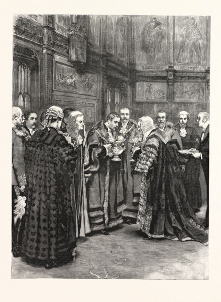 THE LORD CHANCELLOR EXPRESSING HER MAJESTY'S APPROVAL OF THE ELECTION OF MR. ALDERMAN EVANS AS LORD