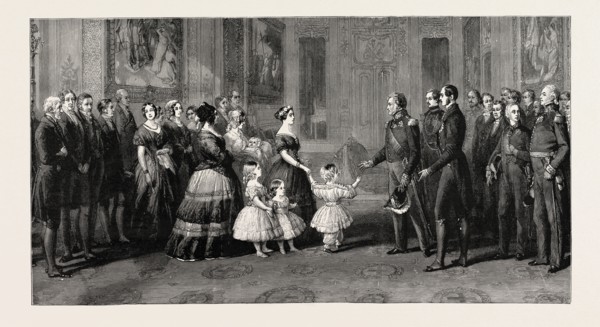 H.R.H. THE PRINCE OF WALES AT HER MAJESTY'S RECEPTION OF KING LOUIS PHILIPPE IN WINDSOR CASTLE,