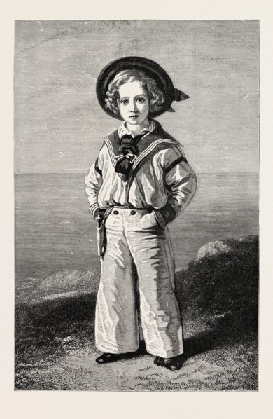 H.R.H. THE PRINCE OF WALES AT THE AGE OF SIX