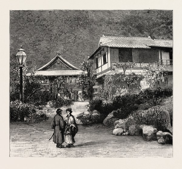 SCENES IN THE TOWNS AND DISTRICTS RECENTLY DEVASTATED BY THE EARTHQUAKE IN JAPAN: THE SPRING OF
