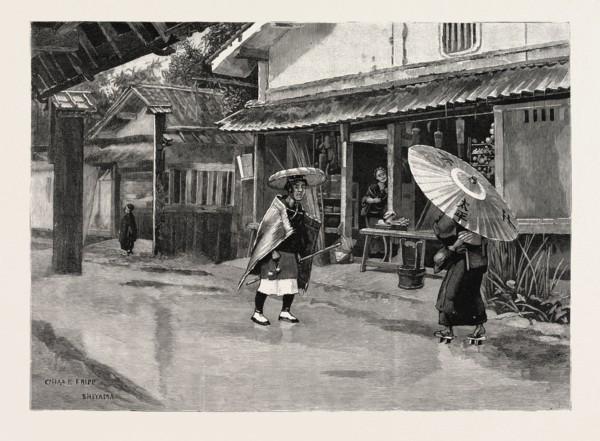 A RAINY DAY IN JAPAN