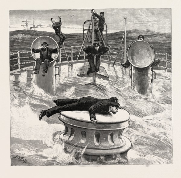 THE VERY LAST WAVE, AN INCIDENT IN THE CRUISE OF THE CHANNEL SQADRON: So it was. Any port in a