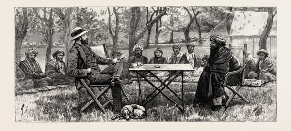 THE FIGHTING NEAR GILGIT ON THE NORTH-WESTERN FRONTIER OF INDIA: COLONEL DURAND AND THE RAJAH AKBAR