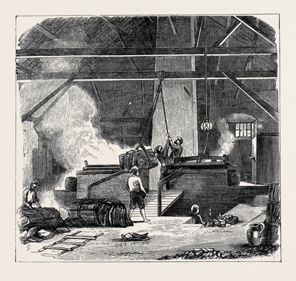 CORK MANUFACTURE IN SPAIN: THE BOILING DEPARTMENT