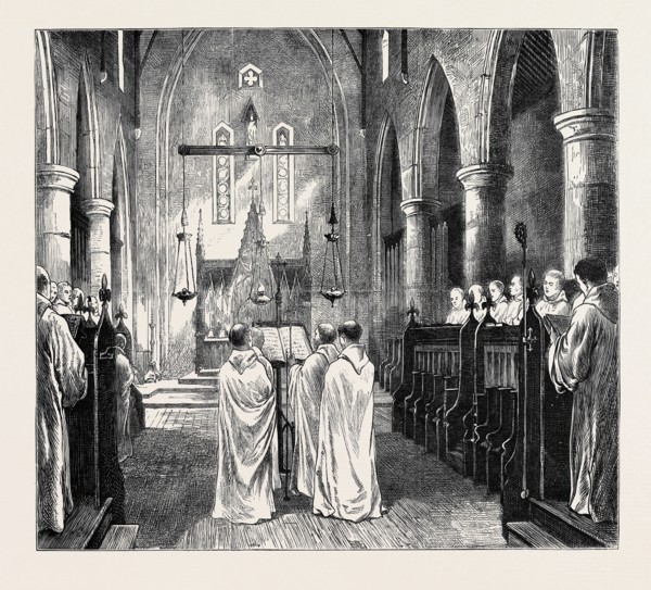 MONASTIC LIFE IN ENGLAND: MONKS IN CHOIR