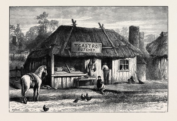 THE SHOP OF CASTRO THE BUTCHER AT WAGGA WAGGA, AUSTRALIA