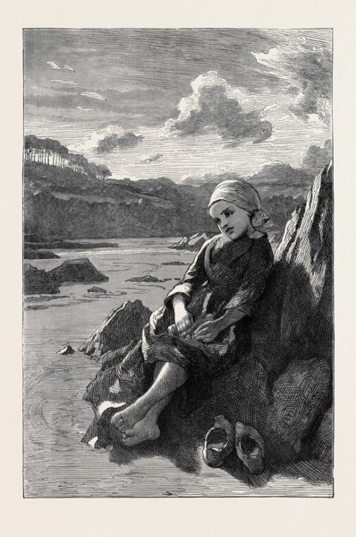 PETITE MARIE, FROM A PICTURE BY F. SKILL IN THE INSTITUTE OF WATER COLOUR PAINTERS