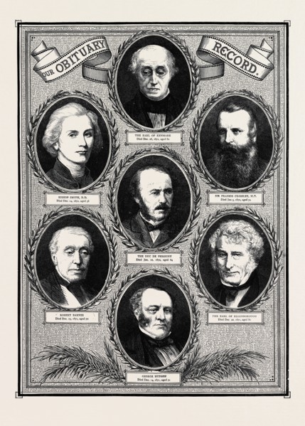 OBITUARY RECORD: THE EARL OF KENMARE, Died December 26, 1871, aged 82; THE DUC DE PERSIGNY, Died