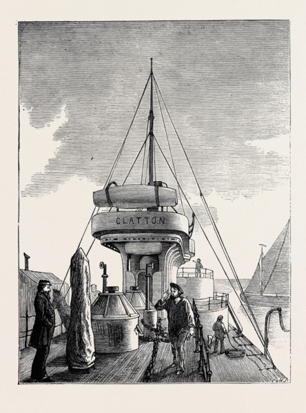 THE NAVY, H.M.S. "GLATTON": THE MIDDLE DECK