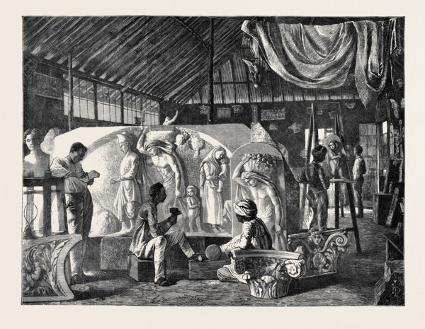 INDIAN SKETCHES: SIR JAMSETJEE JEEJEEBHOY'S SCHOOL OF ART AT BOMBAY