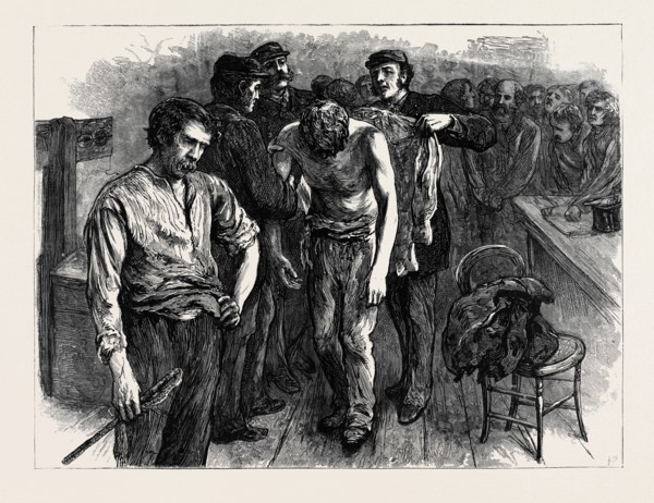 A SKETCH IN NEWGATE: THE GAROTTER'S REWARD, LONDON