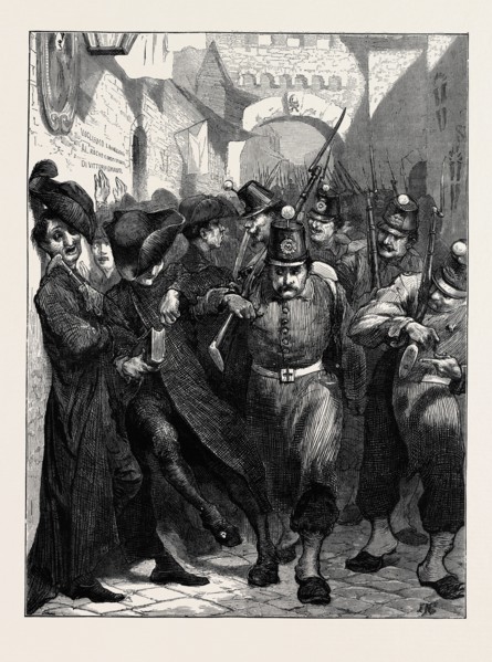 ITALIAN SOLDIERS AND ROMAN PRIESTS: "WHO SHALL GO TO THE WALL?"