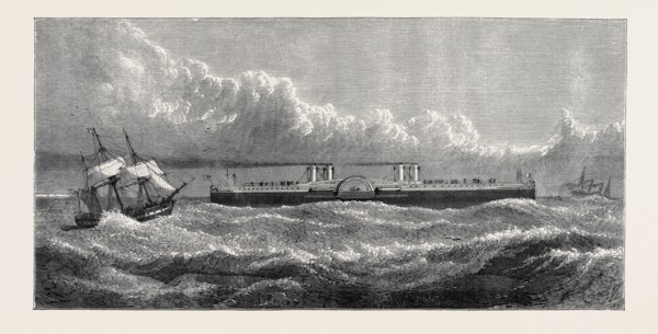 THE PROPOSED CHANNEL FERRY: THE FERRY STEAMER; The steamer is proposed to be 450 feet in length, 57