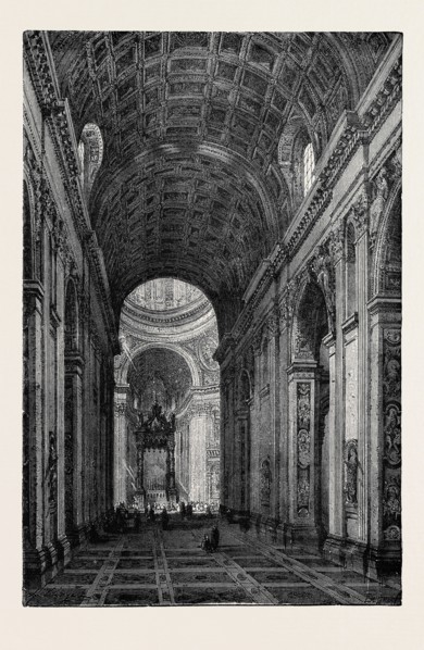 ROME: THE NAVE OF ST. PETER'S