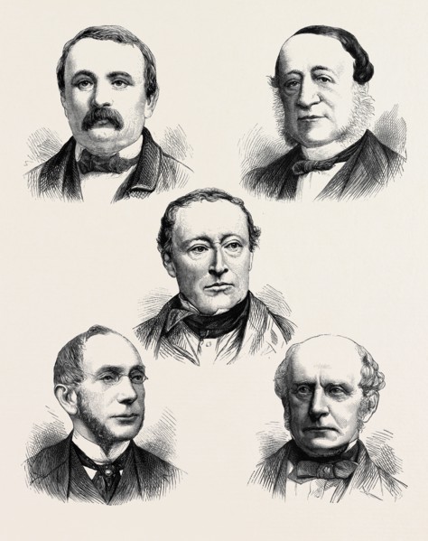 THE ALABAMA CLAIMS: THE GENEVA COURT OF ARBITRATION; (TOP LEFT) M. STAEMPFLI (SWITZERLAND); (TOP