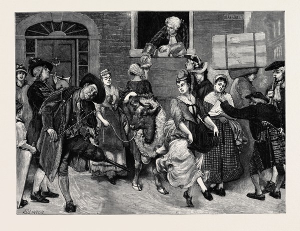 THE MILKMAIDS' MAY DAY IN THE OLDEN TIME