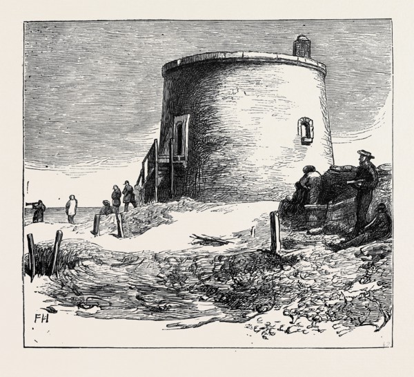 EXPERIMENTS WITH GUN-COTTON NEAR HASTINGS: ONE MINUTE BEFORE THE EXPLOSION