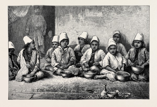 THE PERSIAN FAMINE: BOYS IN THE ORPHANAGE AT SHIRAZ