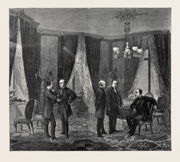 THE GENEVA ARBITRATION: ROOM IN THE HÃîTEL DE BEAU RIVAGE, WHERE THE ARBITRATORS FIRST MET