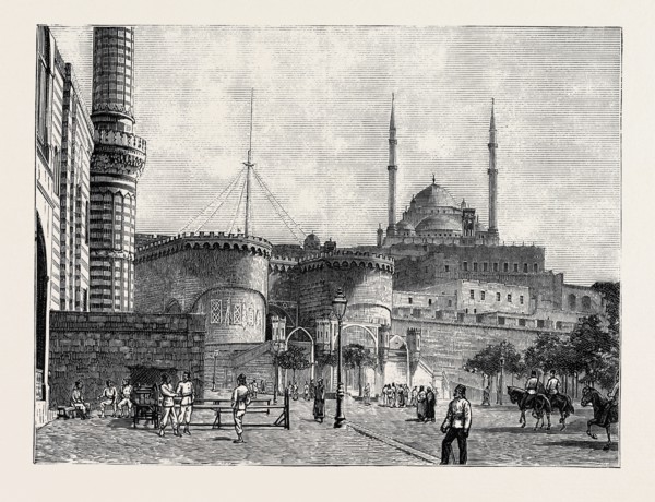 THE CRISIS IN EGYPT: THE CITADEL, CAIRO