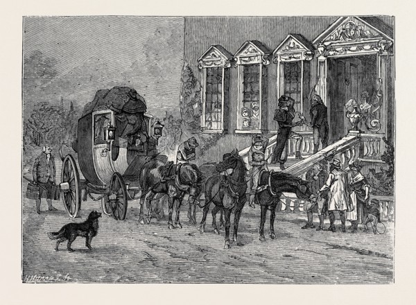 HOW I JOINED THE HUNDRED-AND-FIFTIETH, A REMINISCENCE OF THE EIGHTEENTH CENTURY: My Departure to