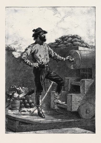 GIUSEPPE GARIBALDI IN 1840