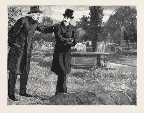 MARION FAY: A NOVEL, BY ANTHONY TROLLOPE, "As he stood by the grave side, one came softly stealing