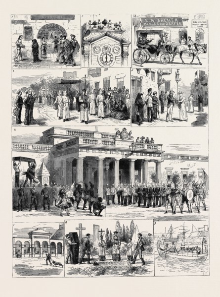 SKETCHES OF LIFE AT MALTA: 1. A Maltese Grog-Shop, The Siren and Her Prey; 2. The Grand Master's