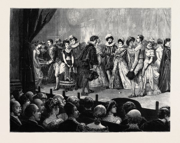 AMATEUR PERFORMANCE OF "ONE HOUR" AT THE BRITISH EMBASSY, CONSTANTINOPLE, "THE NURSERY RHYME