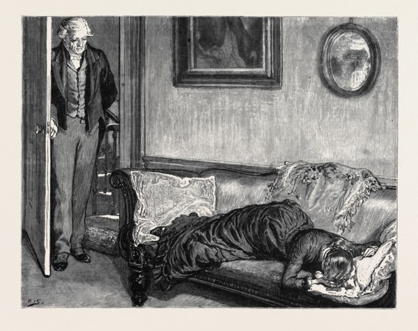 MARION FAY: A NOVEL, BY ANTHONY TROLLOPE: She threw herself at full length on the sofa, and burst