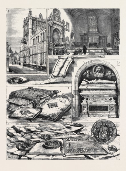 THE ROLLS' HOUSE AND PUBLIC RECORD OFFICE: 1. The New Record Office; 2. Interior of the Rolls