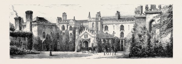 THE EMPRESS OF AUSTRIA AT COMBERMERE, CHESHIRE: COMBERMERE ABBEY