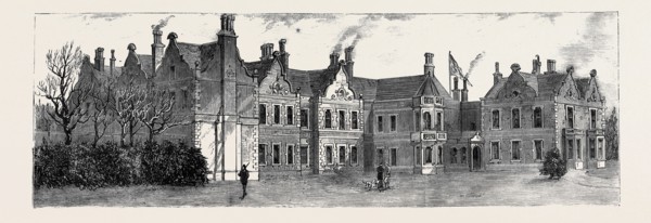 THE VISIT OF THE PRINCE OF WALES TO BRADGATE PARK, LEICESTERSHIRE: BRADGATE, SEAT OF THE RIGHT HON.