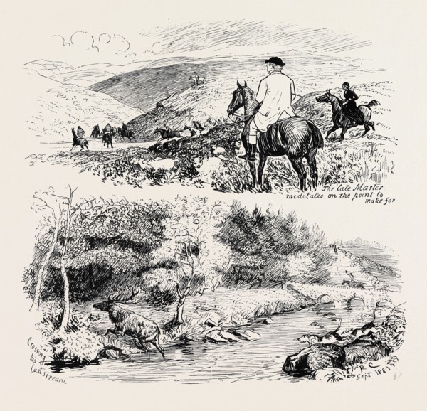 A DEER HUNT ON EXMOOR