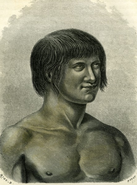 Remo Indian, 1869, Peru