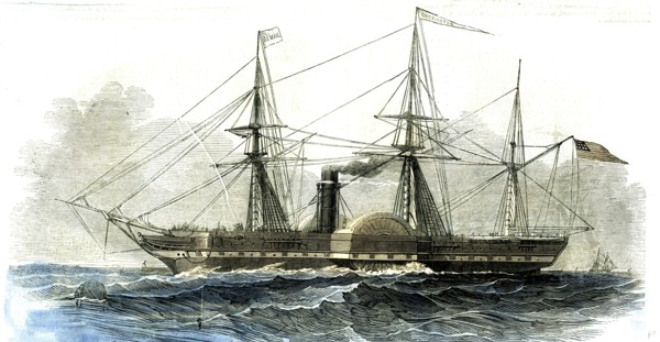 Washington, steamship, vessel, boat, 1847, line between New York and Bremen, steam machinery, 2000