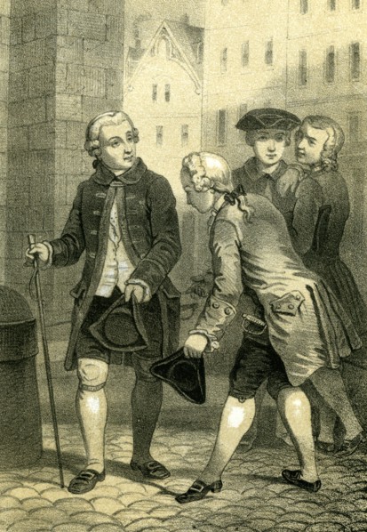 Young men, Paris, France, 19th century, France