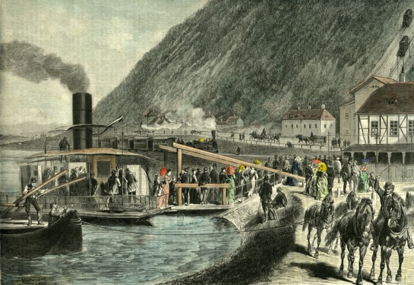 Nussdorf near Vienna, Austria, 19th century