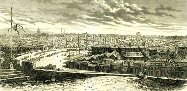 Beijing; Peking; The Great Street; 1866; Chinese Imperial City; China