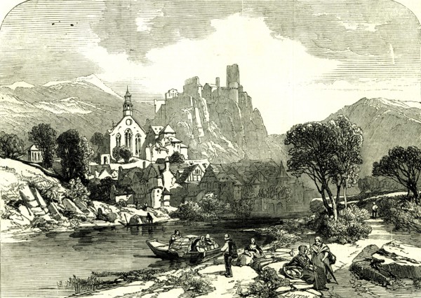 Beilstein, Mosselle, Germany, 1845. Mosel