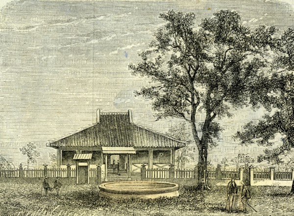 Three kilometers from Saigon, Vietnam, 19th century, the Chinese town
