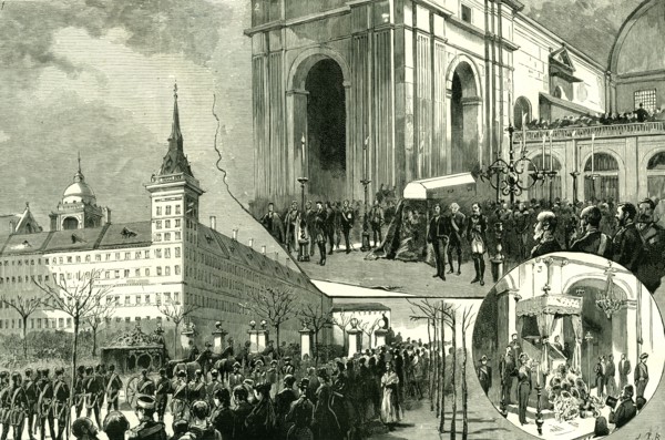 Madrid, Majerit, Spain, 1885, The death of the King of Spain