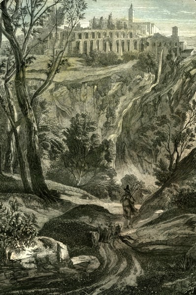 Tivoli, Rome, Italy, 1848