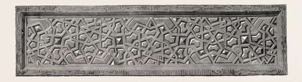 Ornament. Egypt, engraving 1879