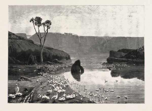 GEBEL EL TAYR. Egypt, engraving 1879