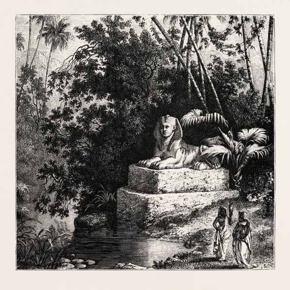 Egypt, engraving 1879