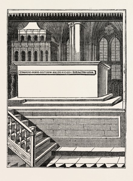 TOMB OF EDWARD I., IN WESTMINSTER ABBEY, LONDON, UK, britain, british, europe, united kingdom,