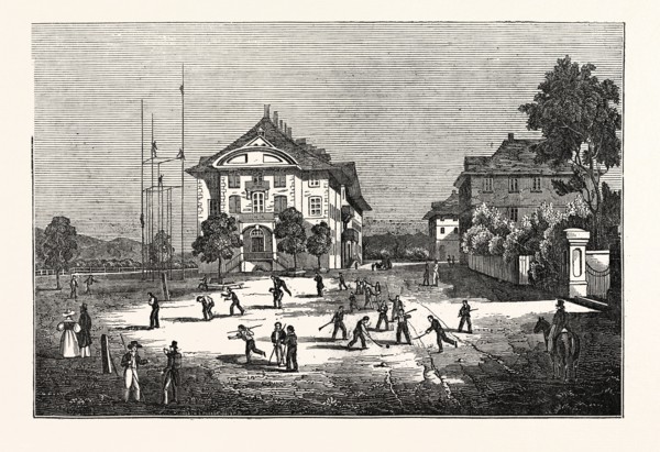 M. FELLENBERG'S CHIEF SCHOOL AT HOFWYL. Philipp Emanuel von Fellenberg (27 June 1771  21 November